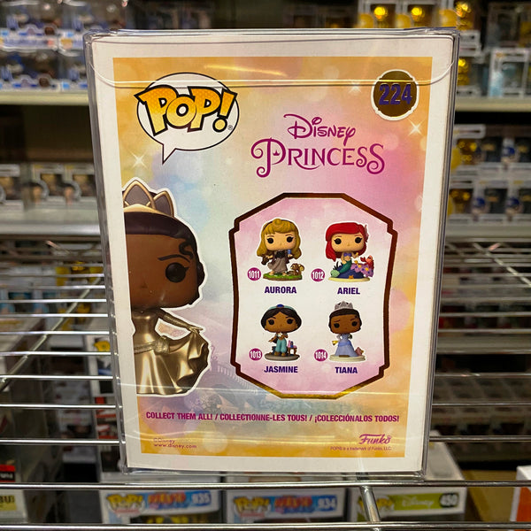 POP! Ultimate Princess Collection - Tiana POP & Pin Vinyl Figure - Shop  Exclusive