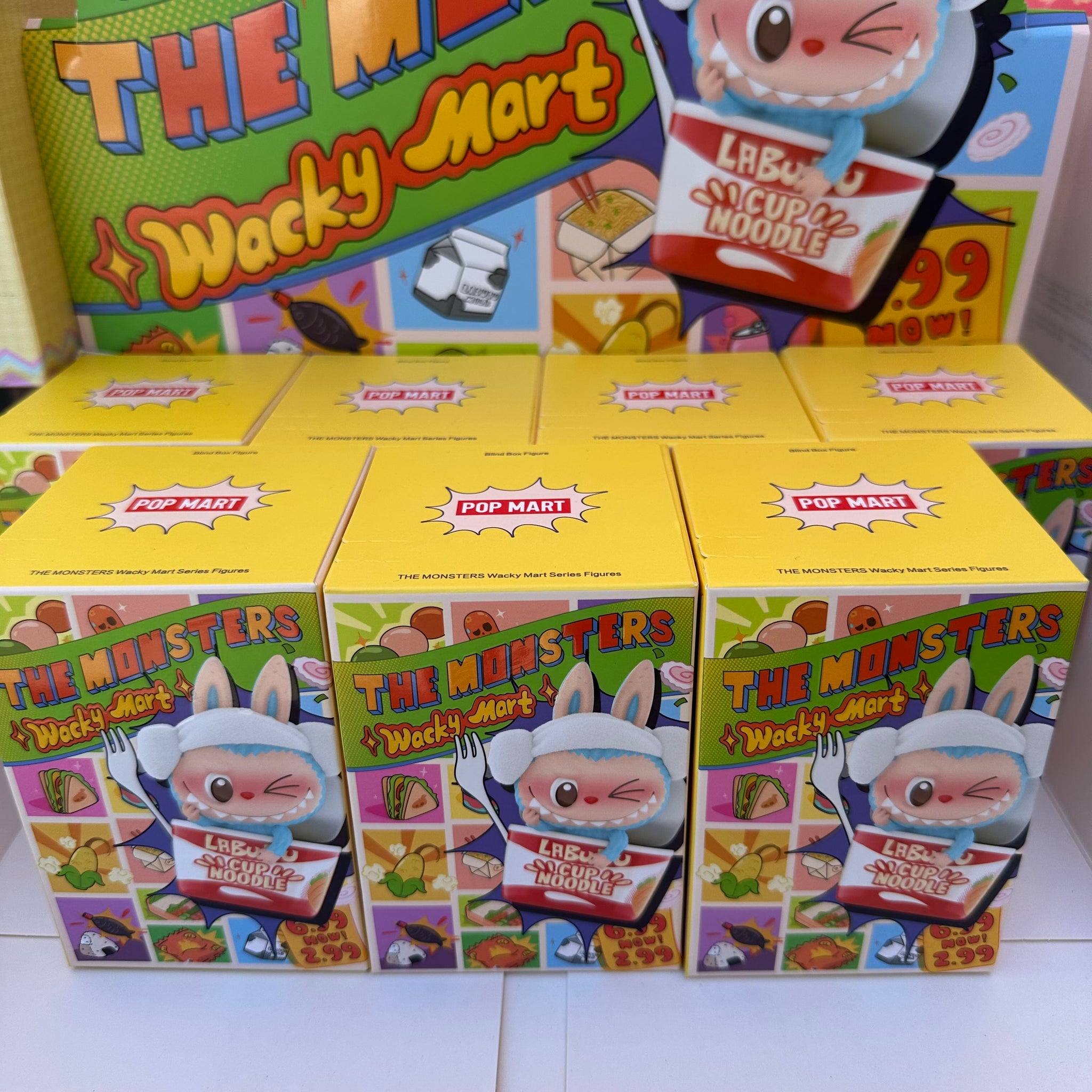 Popmart The Monsters Wacky Mart 1pcs blind box Figure