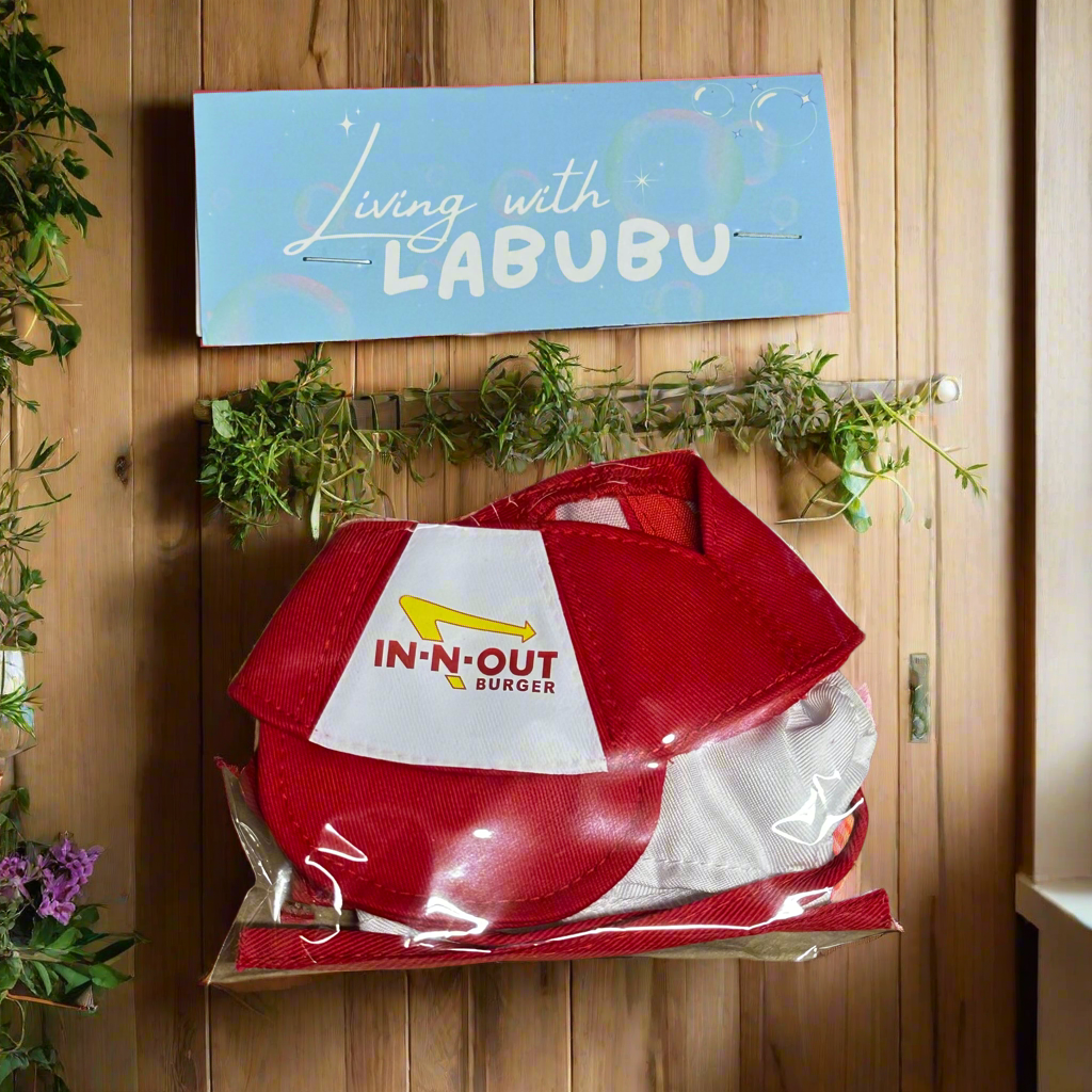 LABUBU outfit : In and Out Burger 3pcs Set