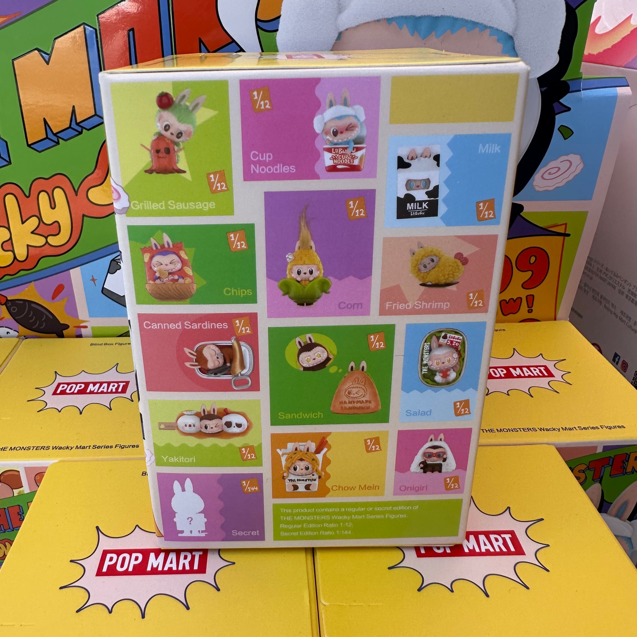 Popmart The Monsters Wacky Mart 1pcs blind box Figure