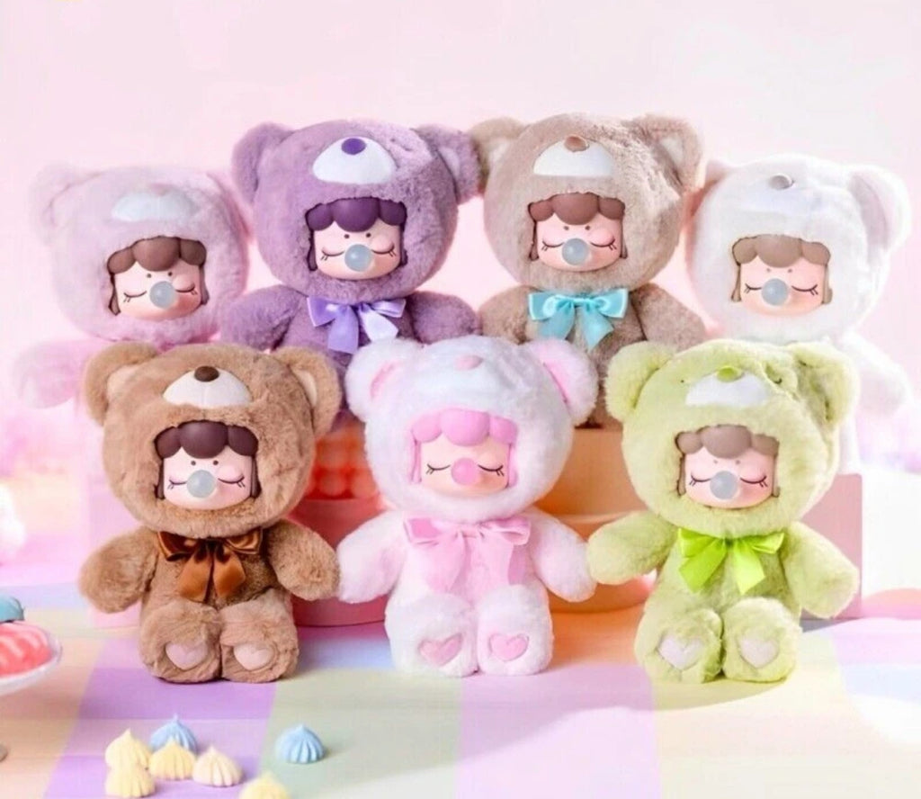 Rolife Nanci Chocolate Colorful Plush Bear Blind Box
