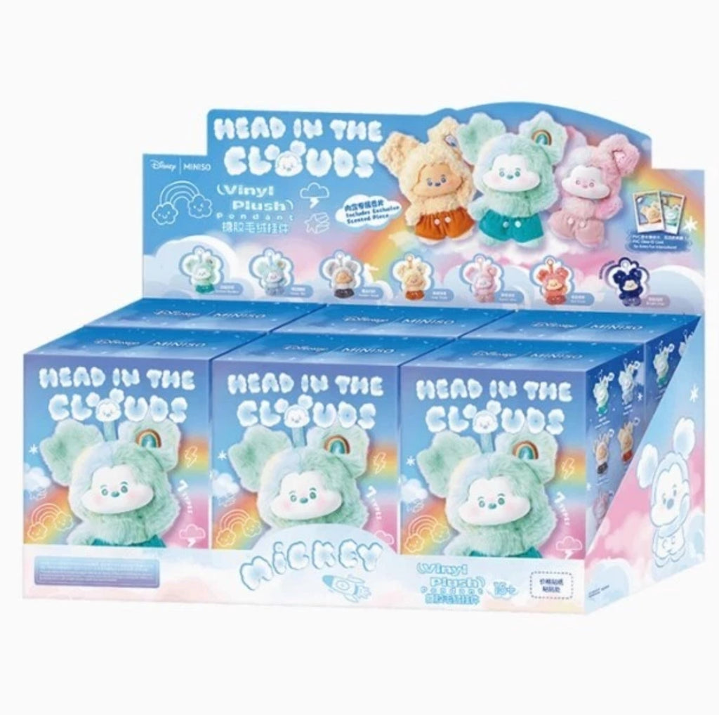 MINISO Disney Mickey Cloud Fantasy Series Vinyl Plush Blind Box Figure 1pcs