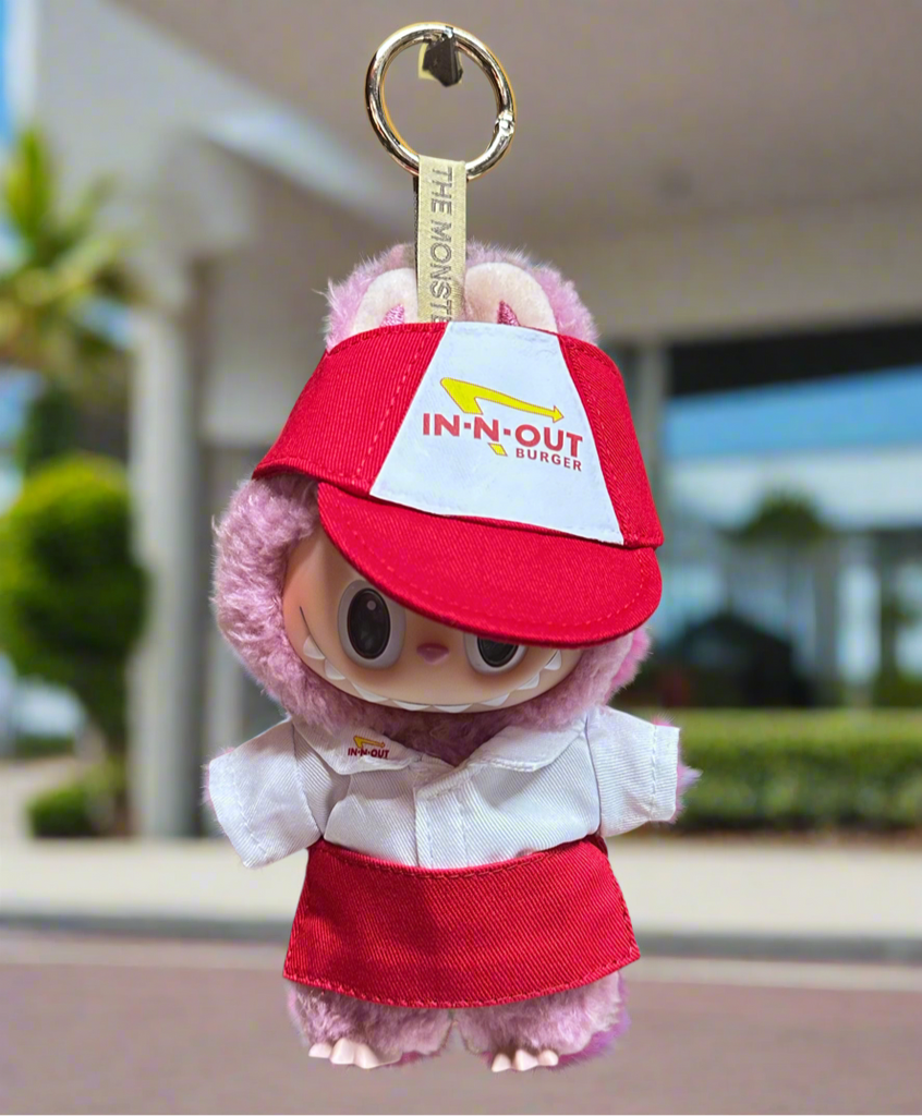 LABUBU outfit : In and Out Burger 3pcs Set