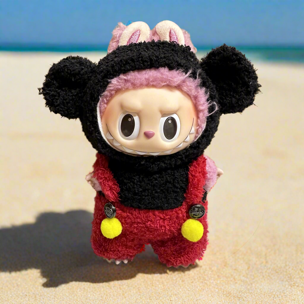 Labubu outfit 2pcs “Mickey” – POPNATION