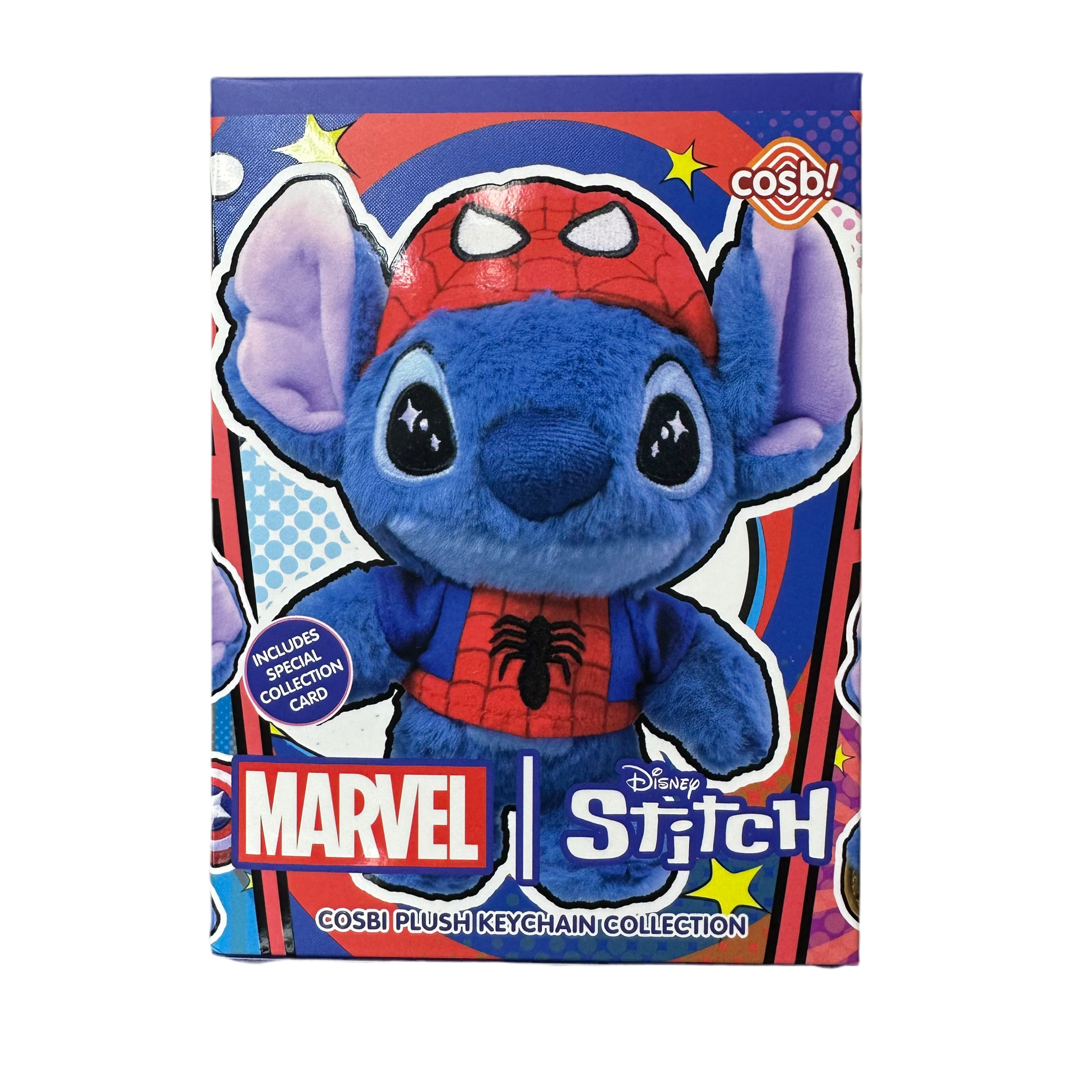 Cosbi Marvel x Stitch Plush Keychain 1pcs Blind Box – POPNATION