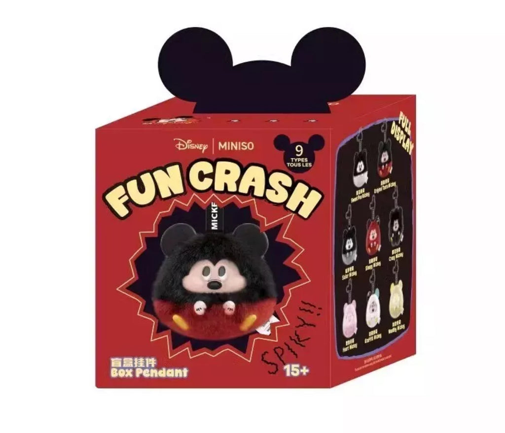 Miniso Fun Crash Mickey 1pcs Blind Box pendant