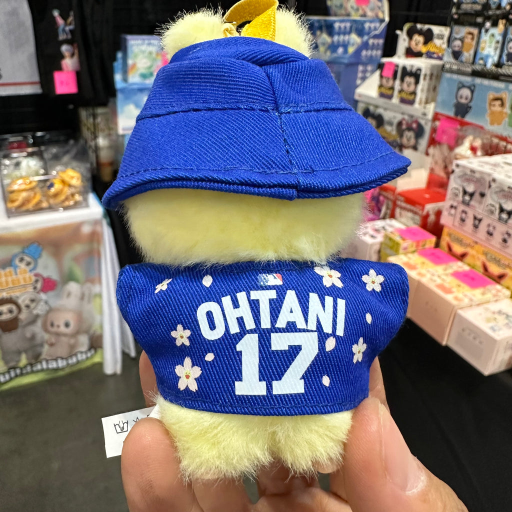 Labubu Pin for Love Dodgers Ohtani Outfits 2pcs Set