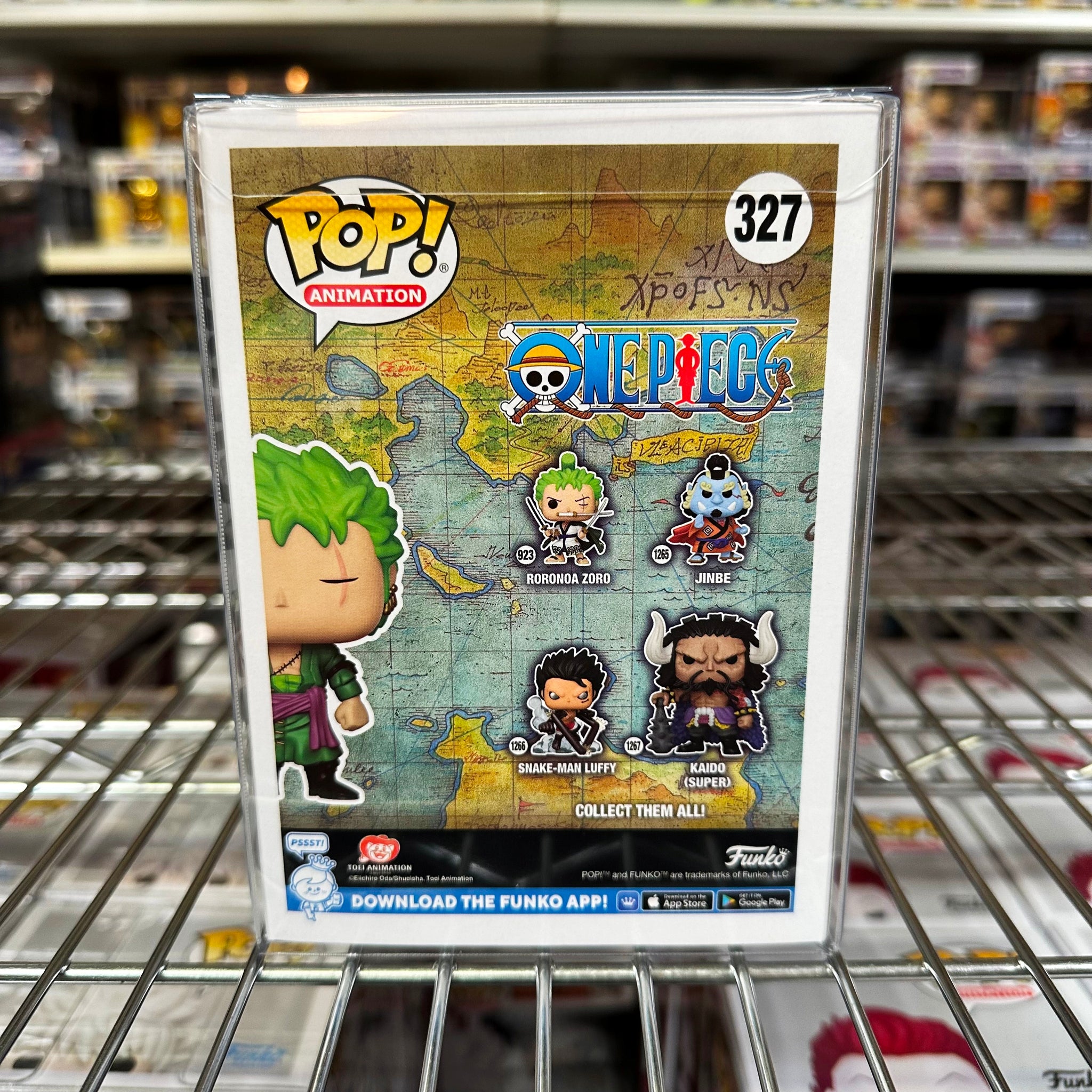 Funko OG sale One Piece Roronoa Zoro Pop #327