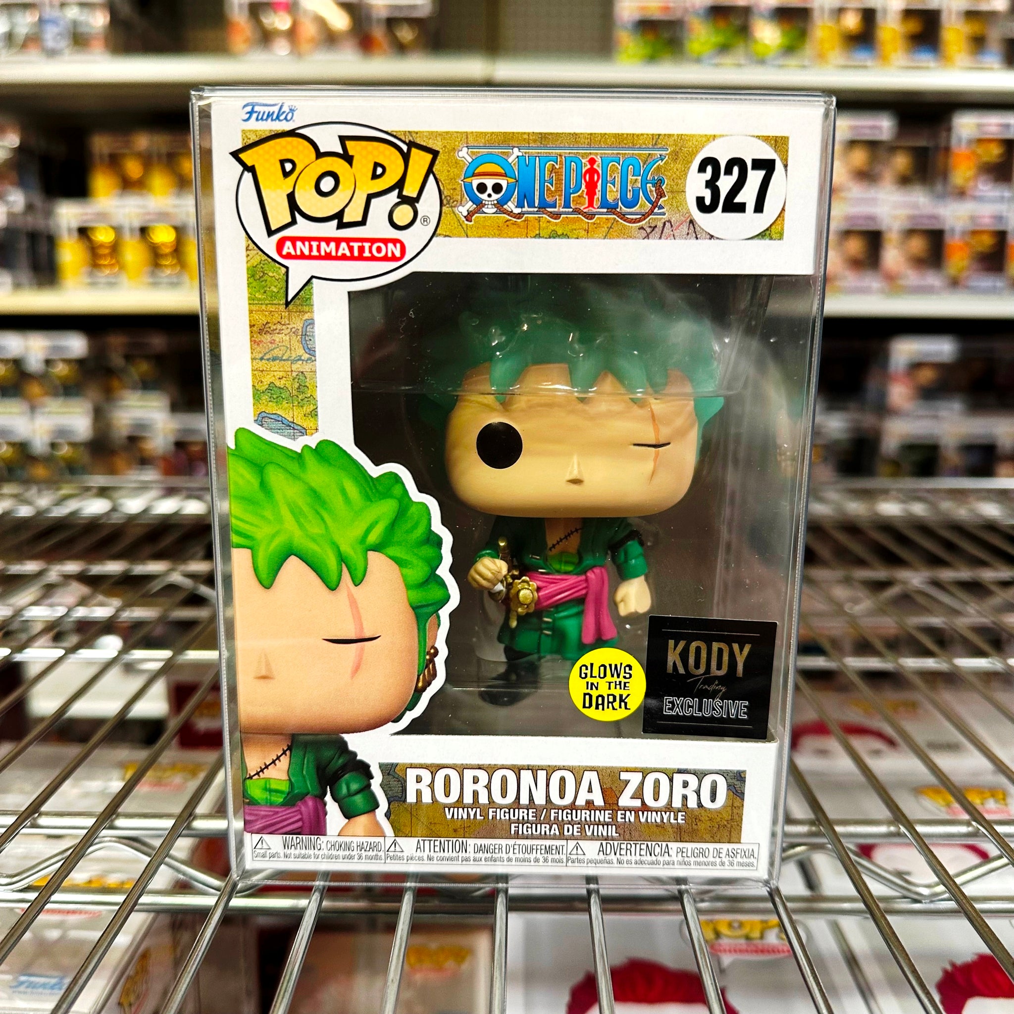 Funko Pop Onepiece : Roronoa Zoro #327 Vinyl Figure – POPNATION