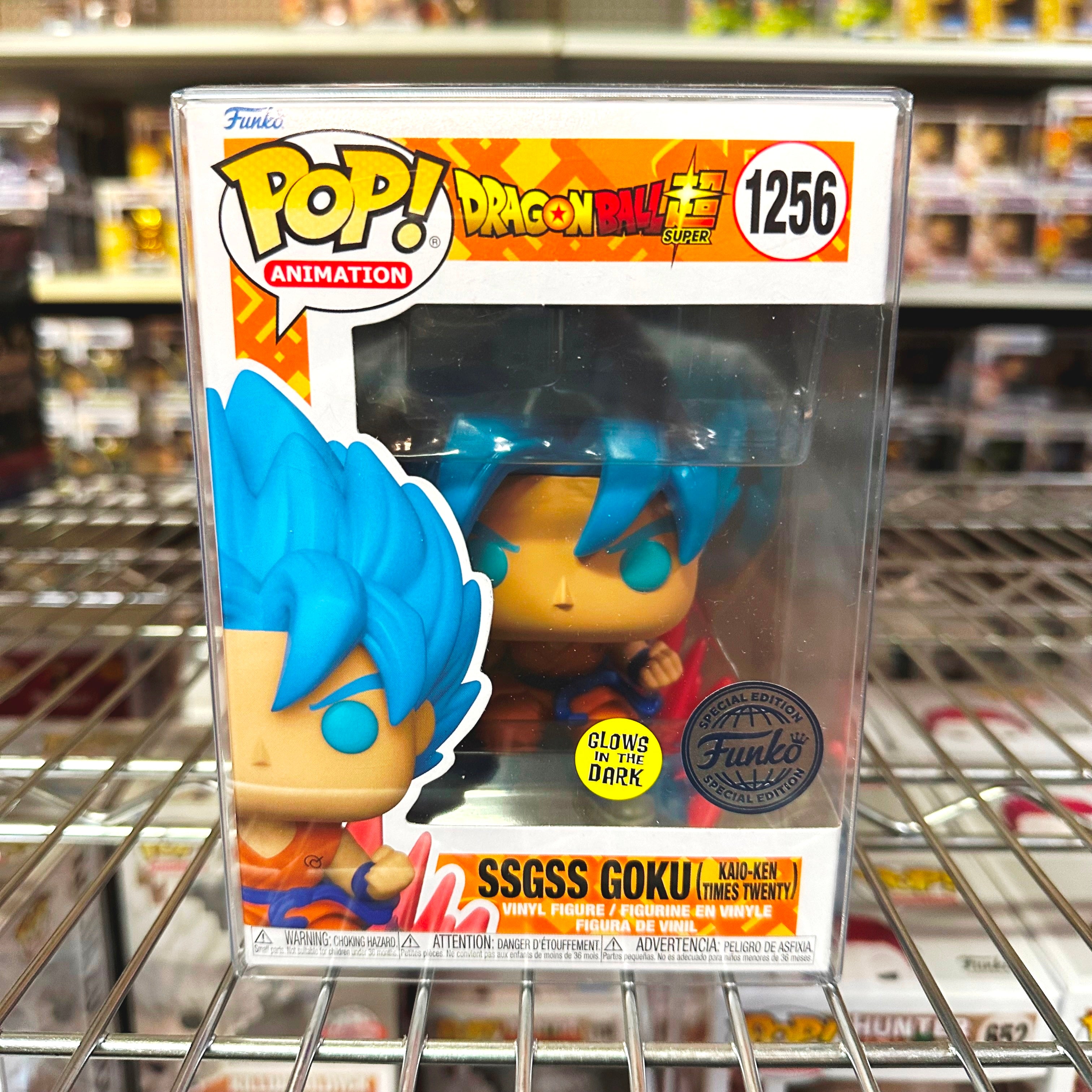 Figurine Pop Dragon Ball Super Saiyan God Goku