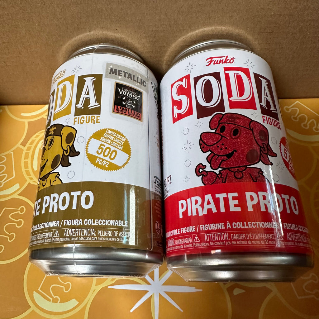 Funko Soda : Set of 2 Pirate Proto