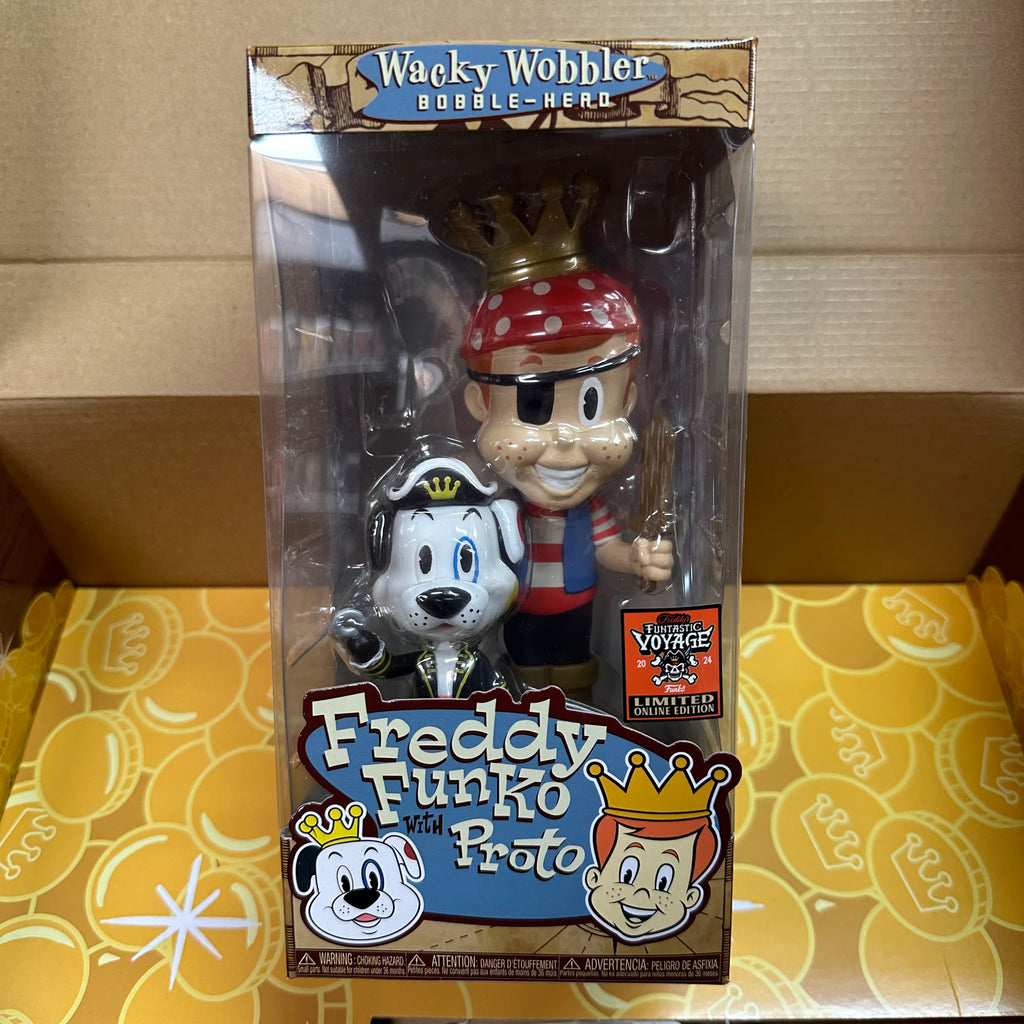 Funko Wacky Wobbler : Freddy Funko with Proto