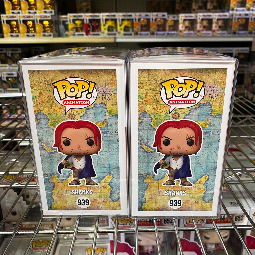 Funko Pop OnePiece : Shanks #939 Chase + Common Set