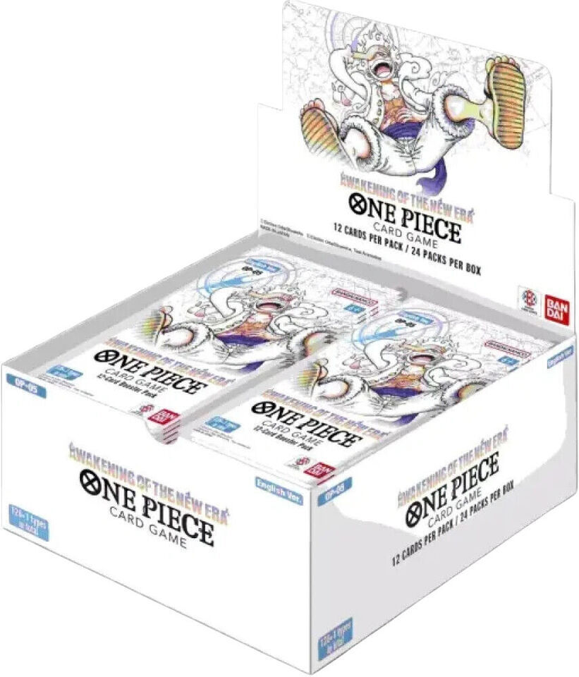 One Piece Trading Card Game Awakening of the New Era Booster Box OP-05 [ENGLISH, 24 Packs]
