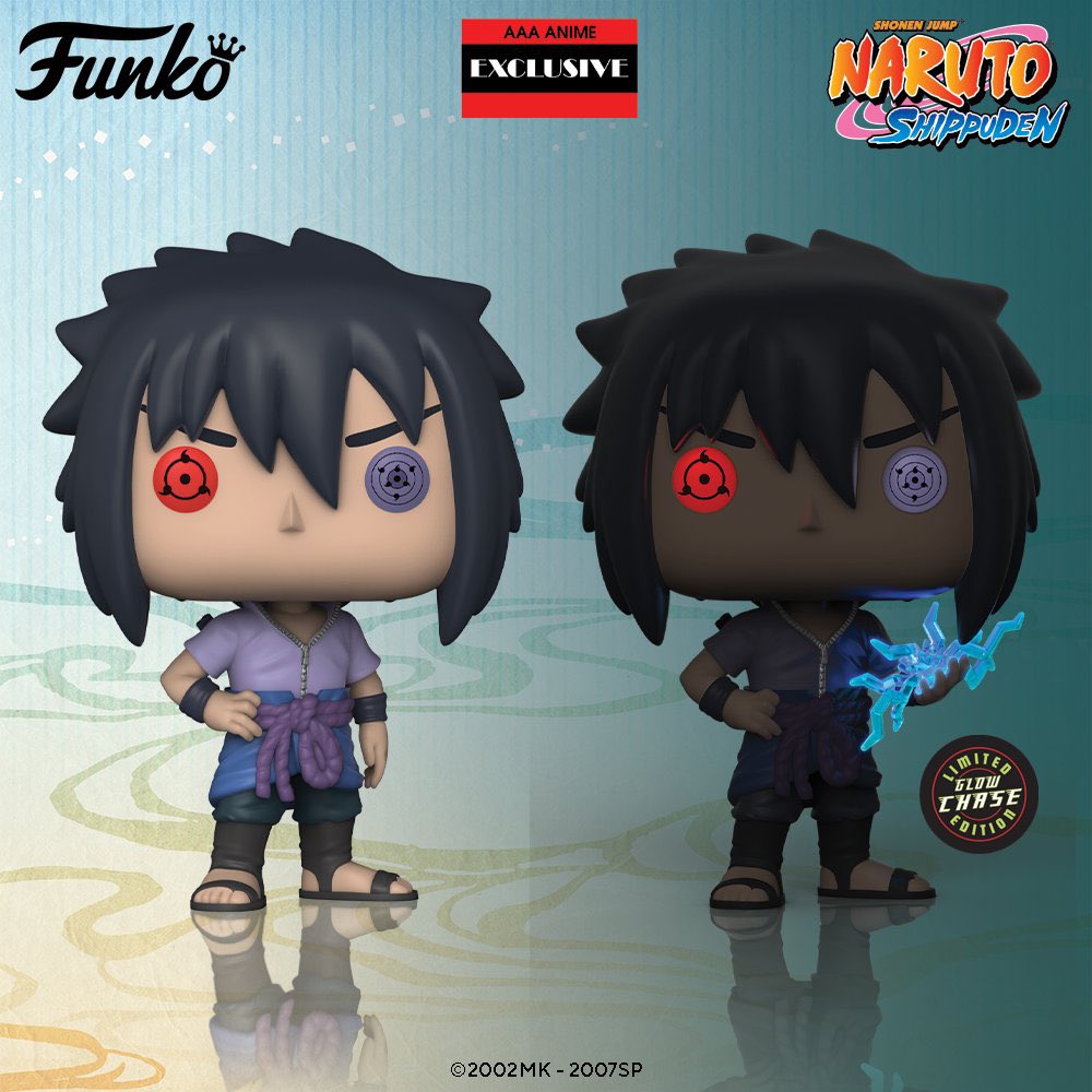 Funko Pop Naruto : Sasuke Uchiha Rinegan Pop #1023 Common + Chase