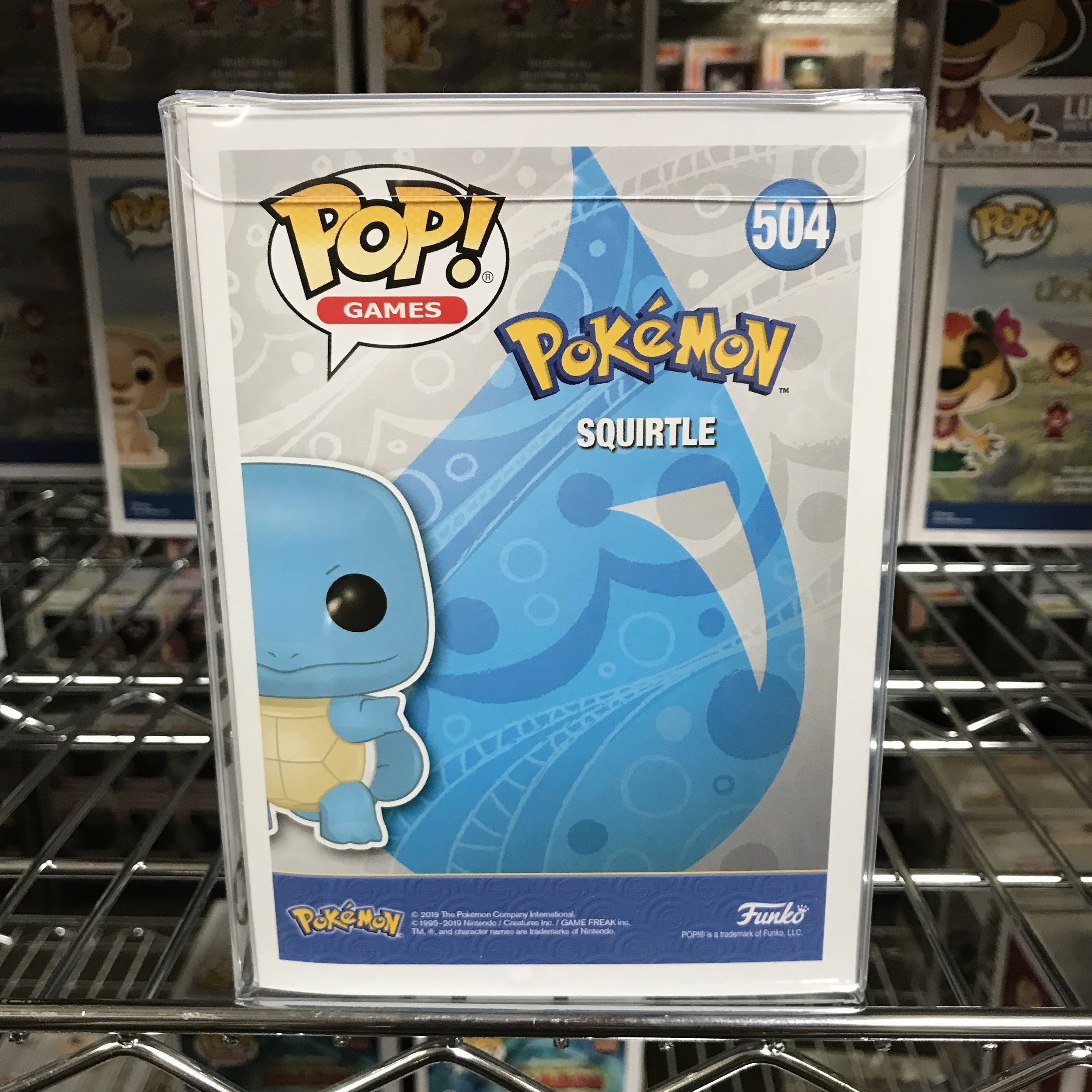Funko Pop! Vinyl: Pokémon - Squirtle (Flocked) - GameStop (Exclusive) #504 889698475235 Funko Pop! Vinyl: Pokémon - Squirtle (Flocked) - GameStop (Exclusive) #504 889698475235