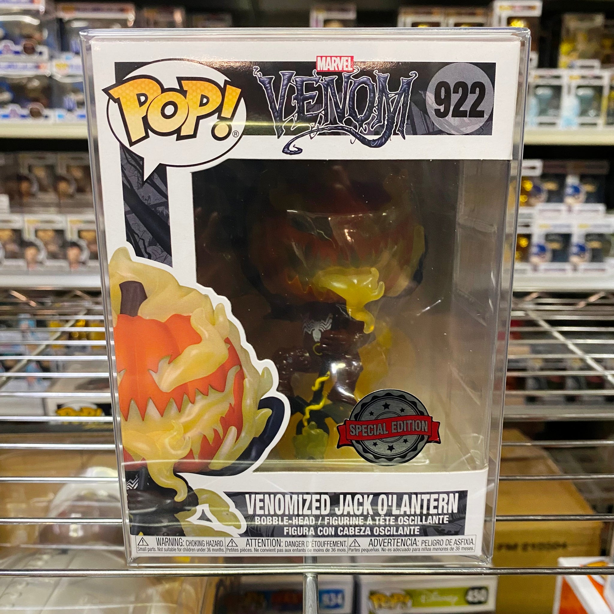 Funko Pop Marvel Venom : Venomized Jack 0'Lantern #922 Vinyl