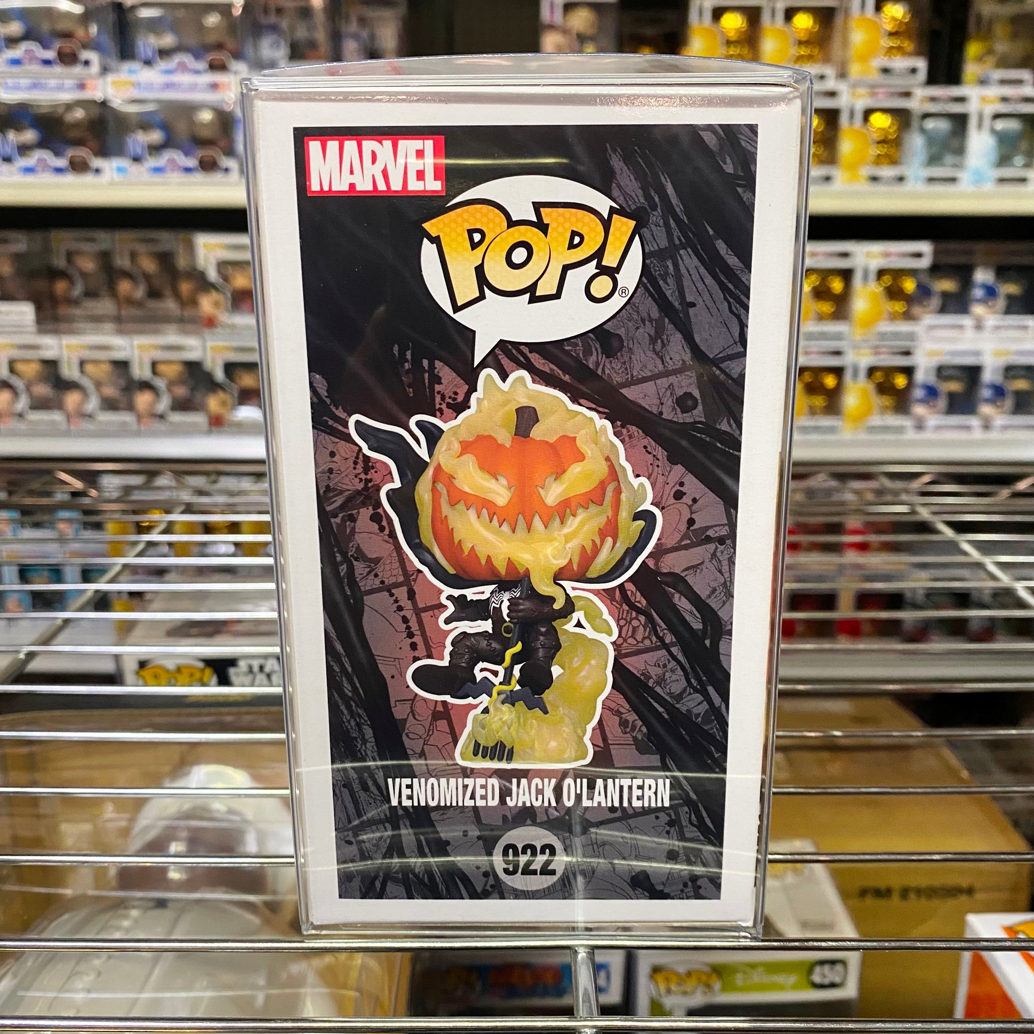 ウボォーギンギン Venomized Jack O'Lantern Hot Topic Exclusive Funko Pop! #922 Venom