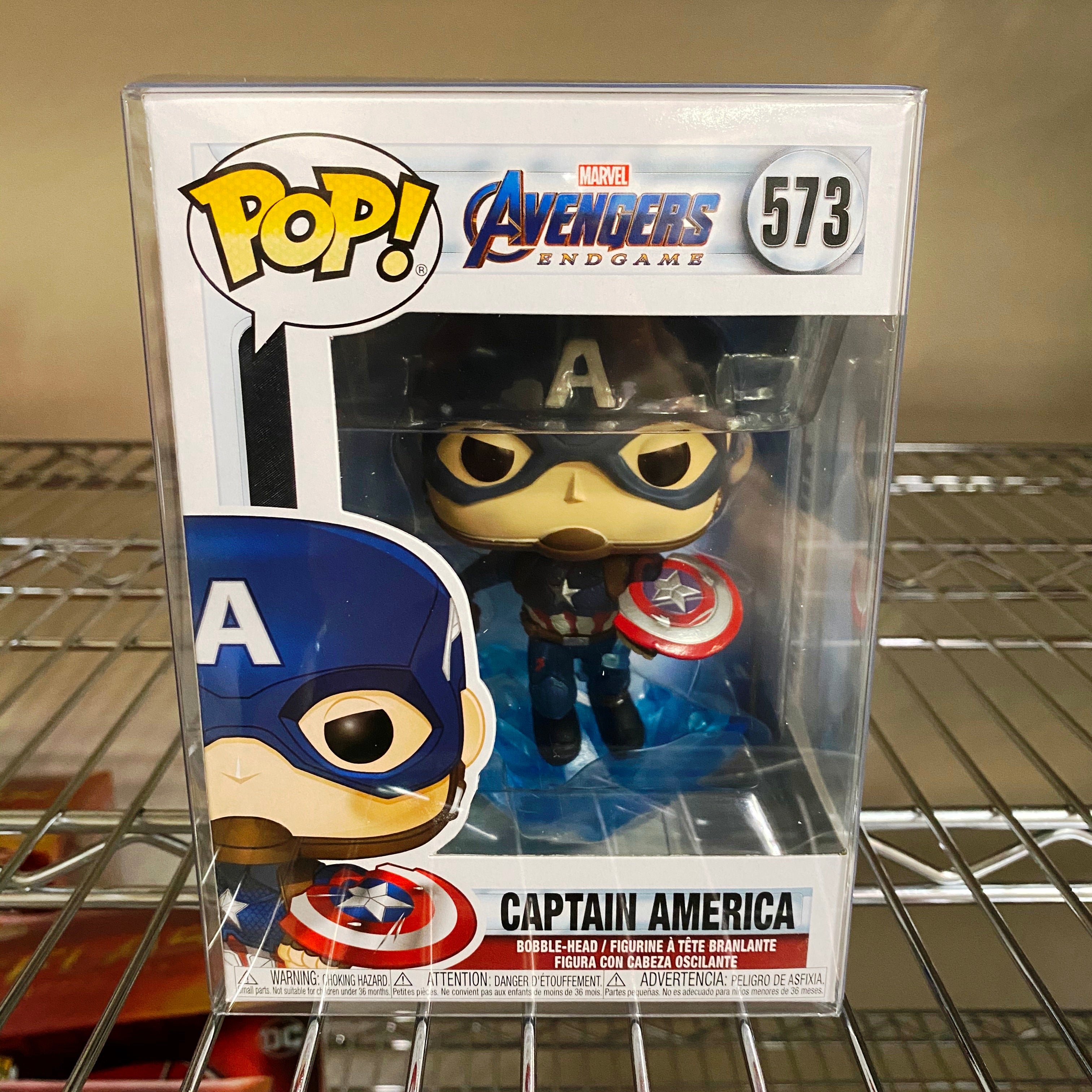 Funko Pop Avengers Endgame : Captain America #573 – POPNATION
