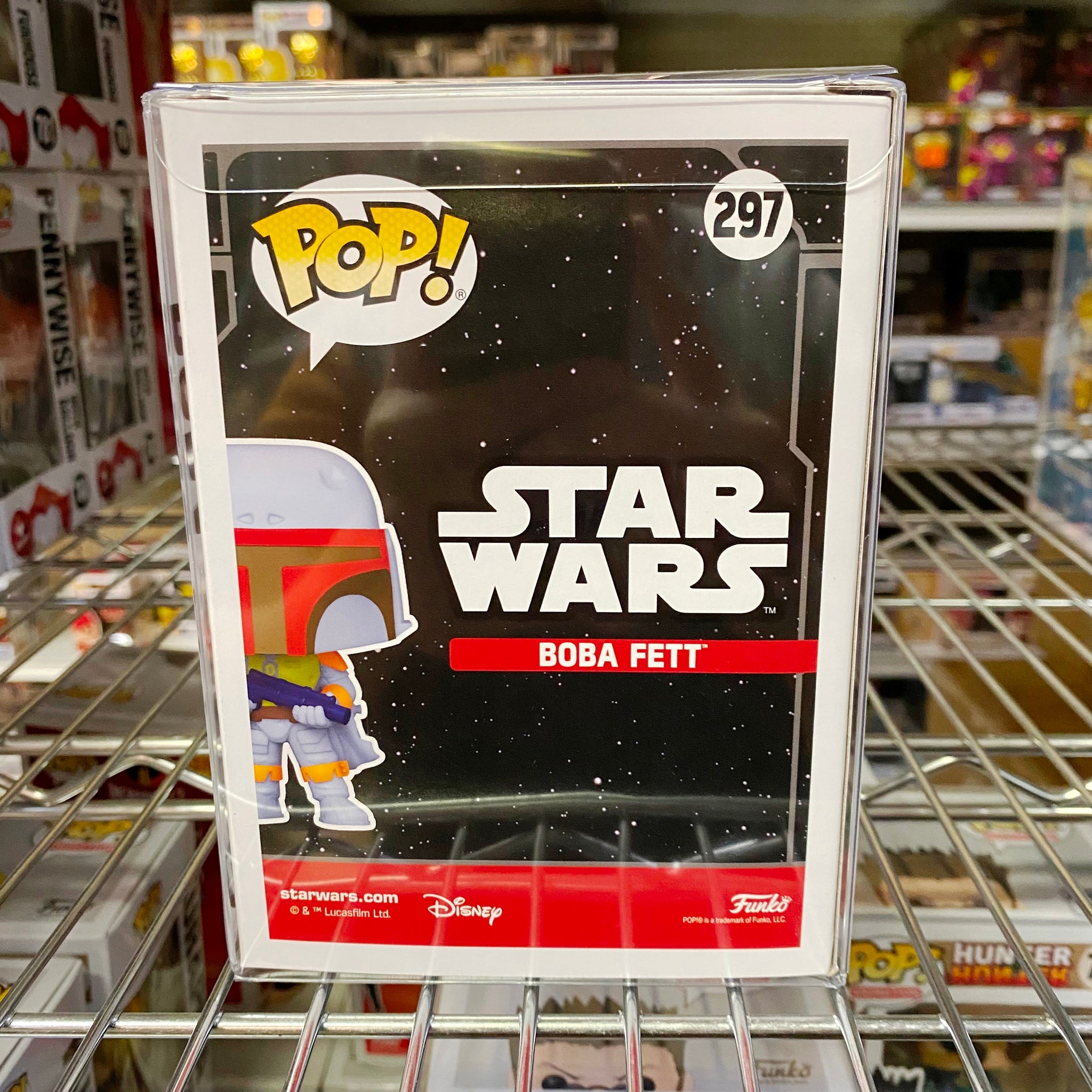 Funko Pop Star Wars : Vintage Boba Fett #297 Vinyl Figure