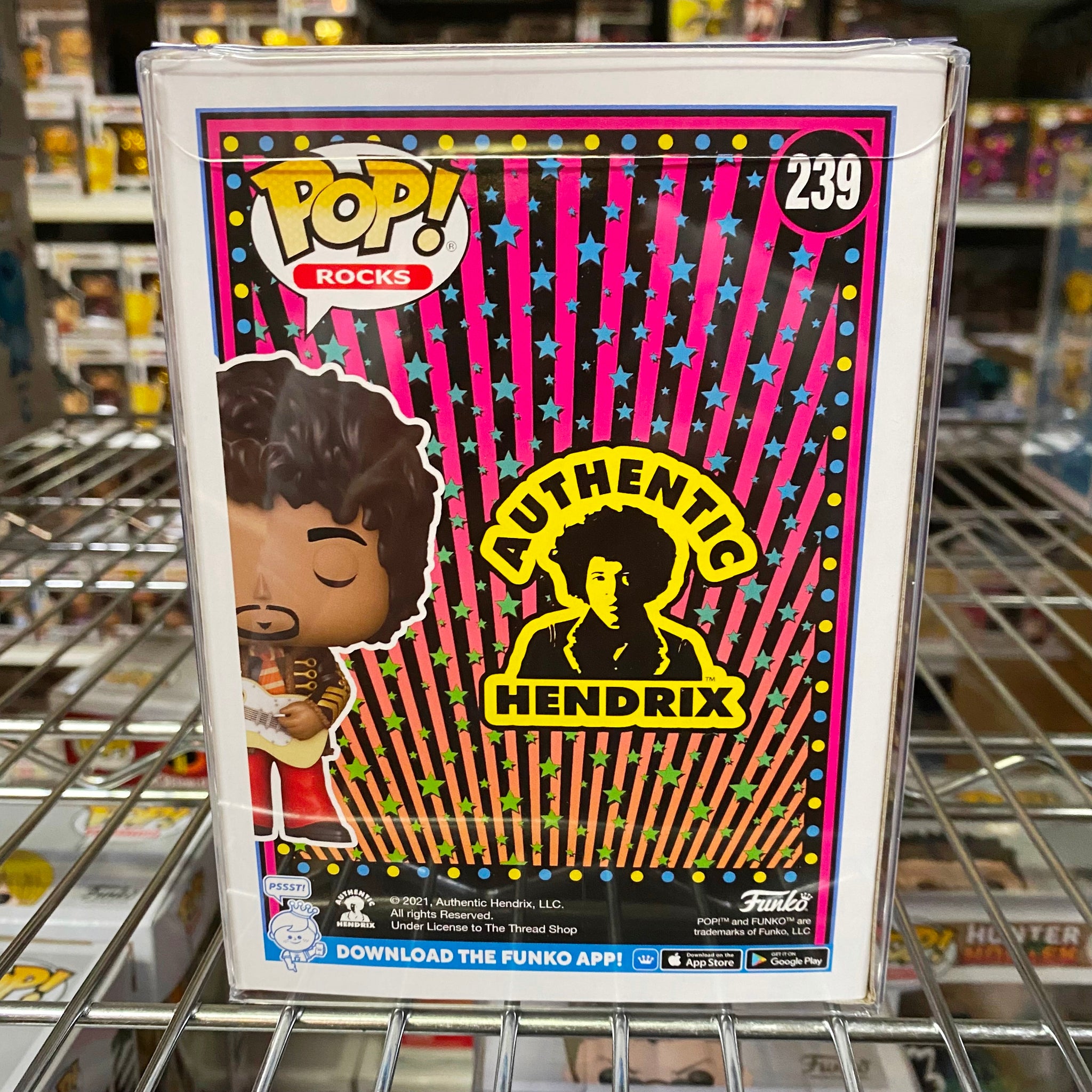 Funko Pop Rocks : Jimi Hendrix #239 Vinyl Figure – POPNATION