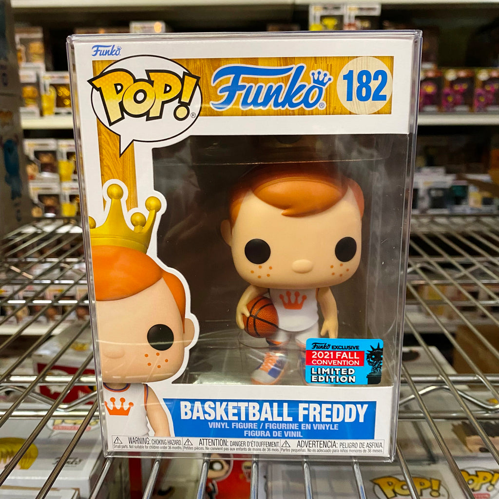 Funko Pop NYCC Exclusive : Basketball Freddy #182 Vinyl Figure