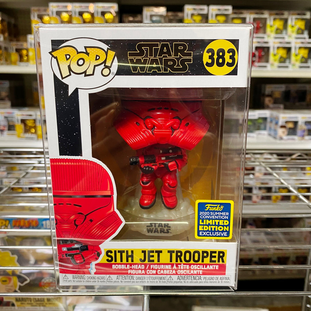 Funko Pop Star Wars : SDCC 2020 : Sith Jet Trooper #383 Vinyl Figure