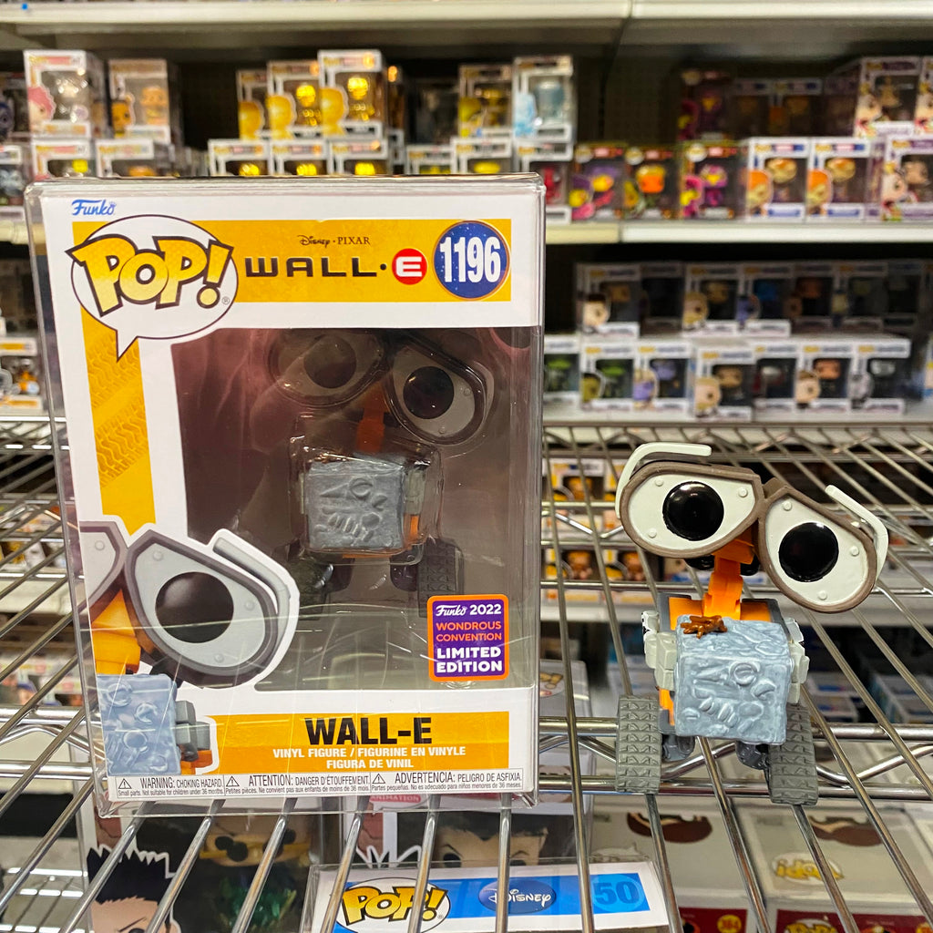 Funko Pop Wondrous Con Exclusive : Wall-E #1196 Vinyl Figure