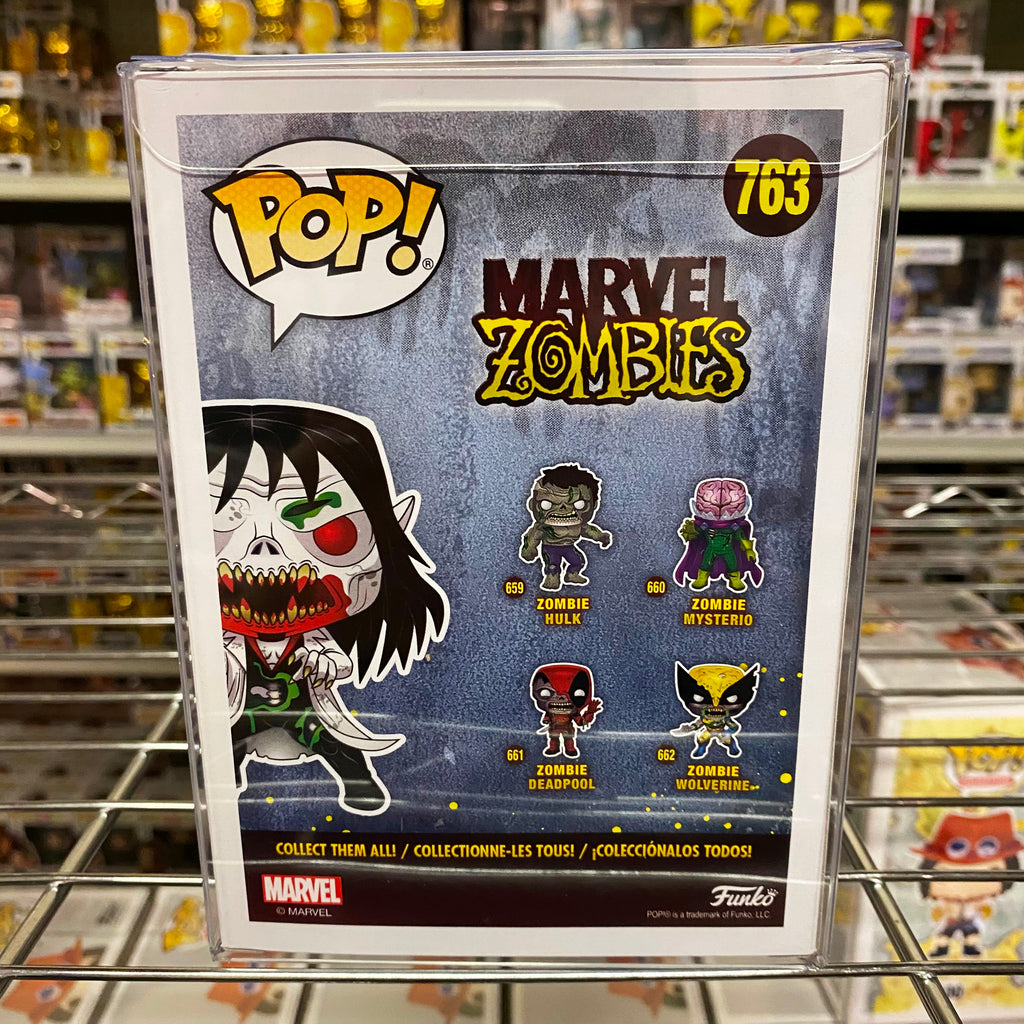 Funko Pop Marvel Zombies : Zombie Morbius #763 Vinyl Figure