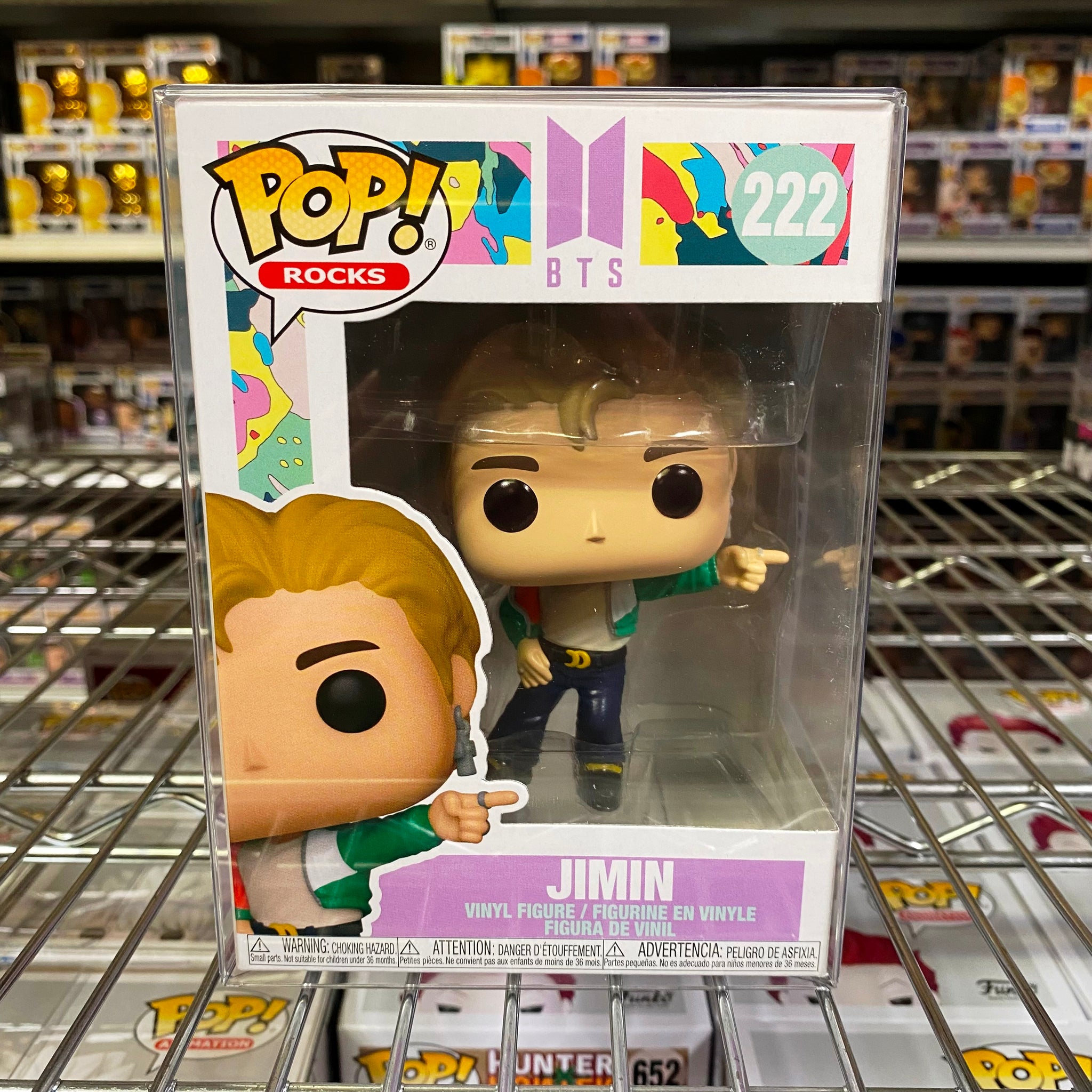 Funko buy POP! Rocks BTS Jimin 4.1-in Vinyl Figure