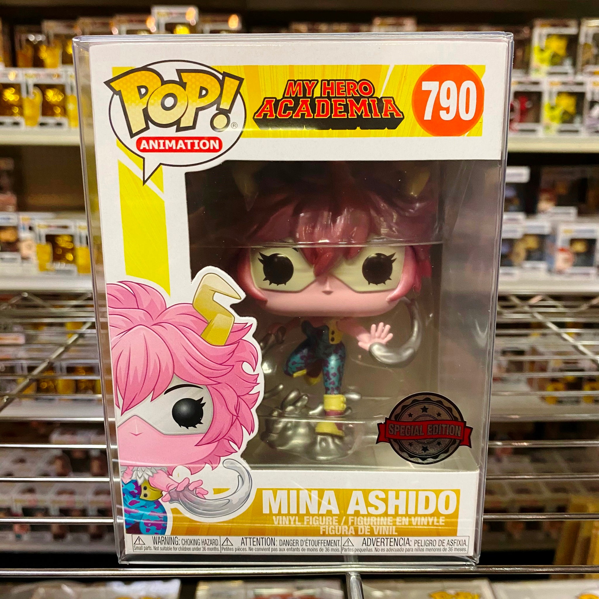 Funko Pop My Hero Academia : Metallic Mina Ashido #790 Vinyl Figure –  POPNATION