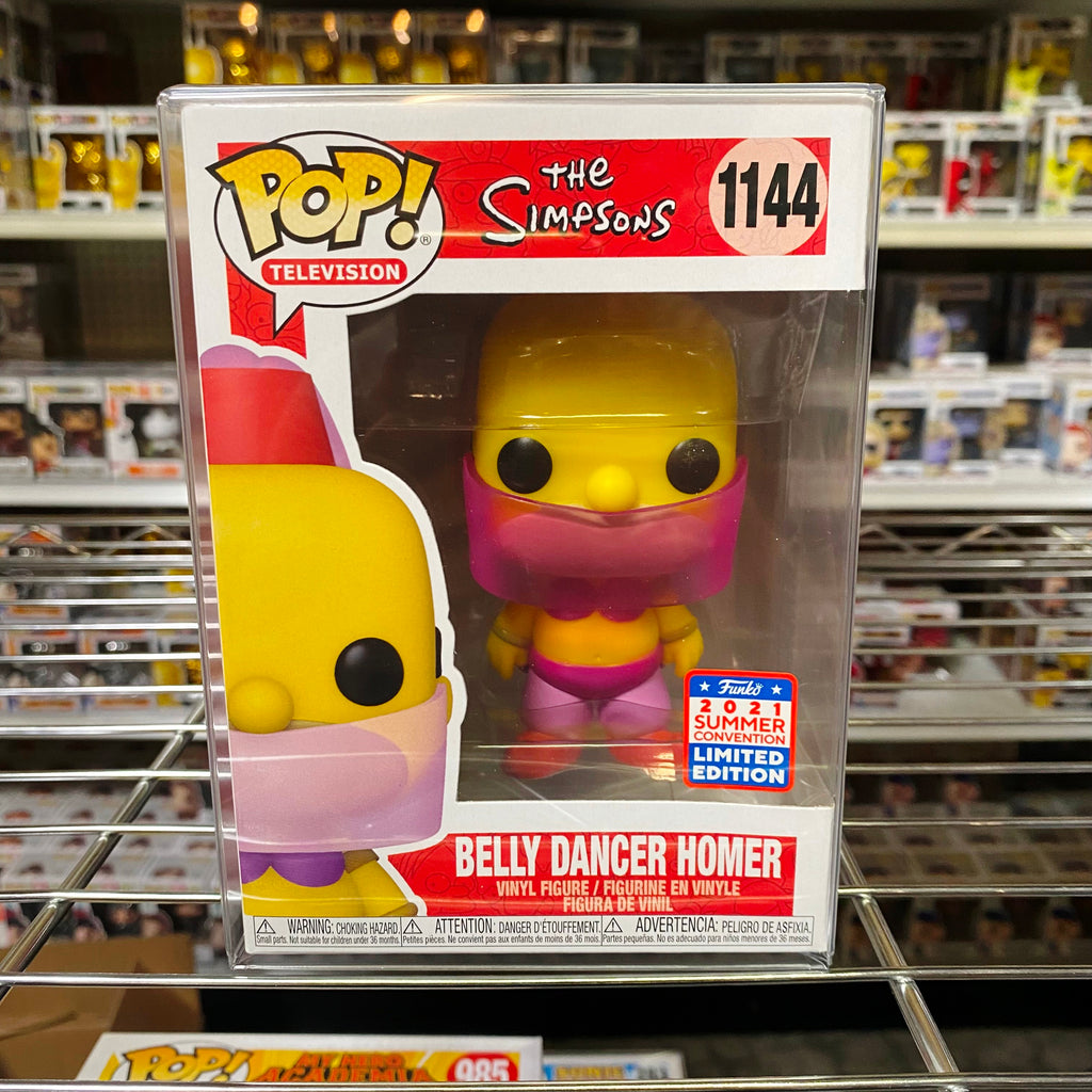 Funko Pop SDCC 2021 : The Simpsons : Belly Dancer Homer #1144