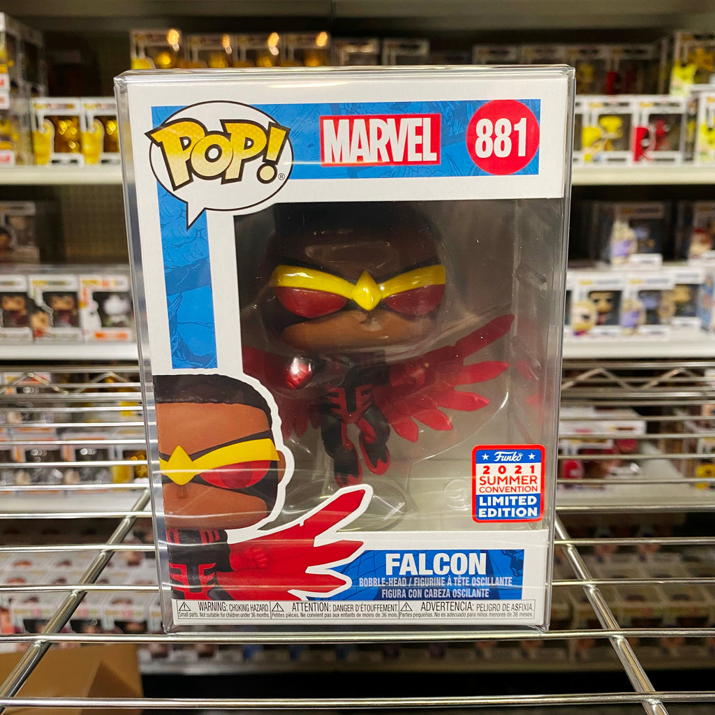 Funko Pop SDCC 2021 : Marvel : Falcon #881 Vinyl Figure (LIMIT 1)