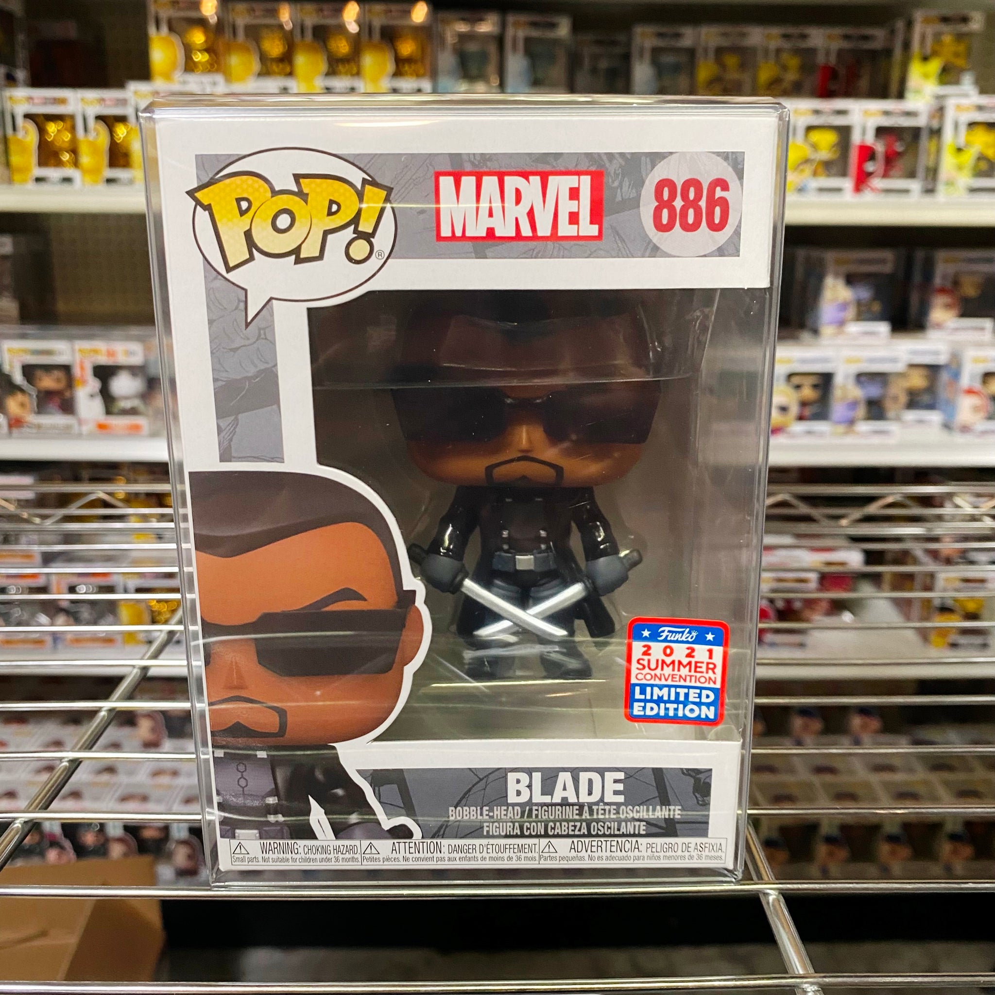 Marvel BLADE ファンコ886 2021年夏コンベンション 限定版 Funko Pop! Marvel: Blade #886 (2021 Summer Convention Shared