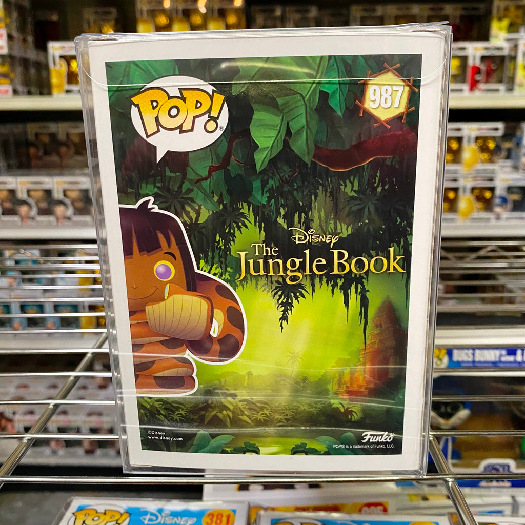 Funko Pop The Jungle Book : Mowgli w/Kaa #987 Vinyl Figure