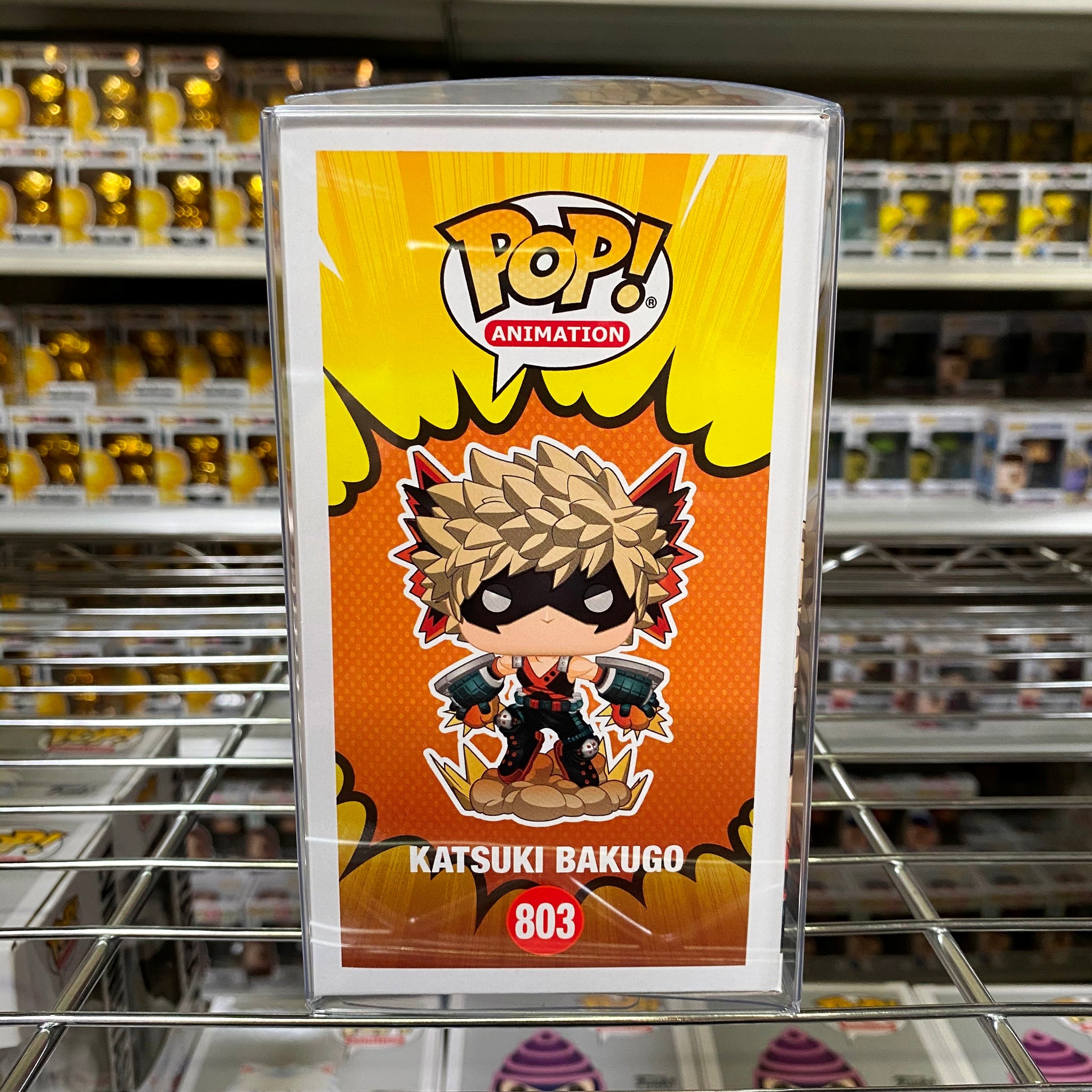 Katsuki Bakugo purchases Funko Pop sdcc