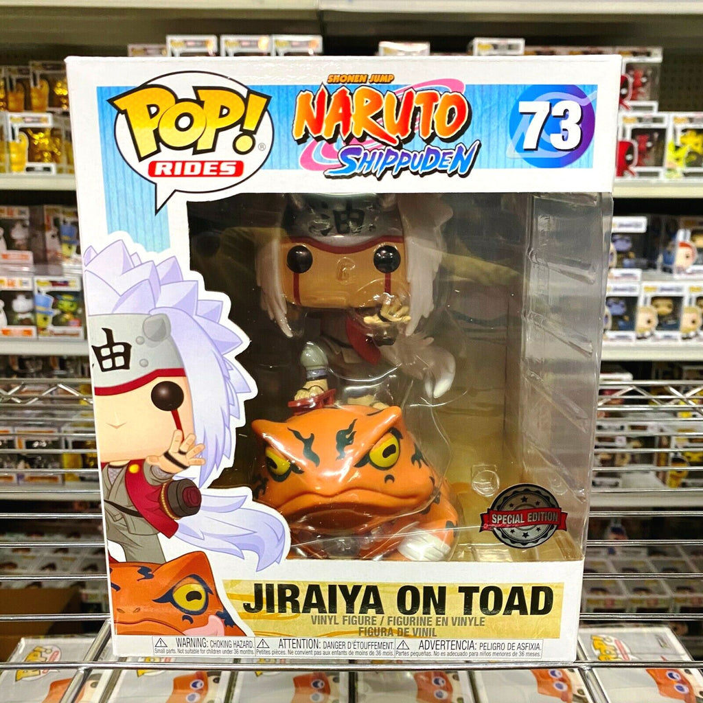 Funko Pop Rides Naruto : Jiraiya On Toad #73 Vinyl Figure